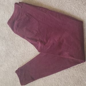 William Rast Corduroy pants, wine color